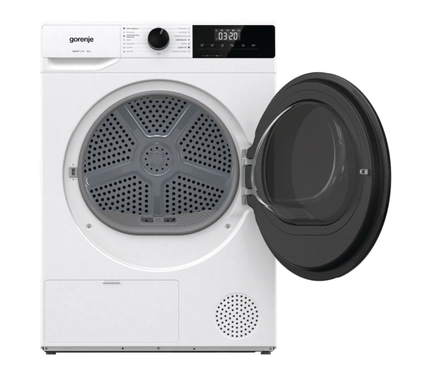 GORENJE DHNA93/PL 9 kg z pompą ciepła, ExtraHygiene, AntiCrease, Program Automatyczne suszenie, Program szybki 30’ - 1336202 - zdjęcie 3